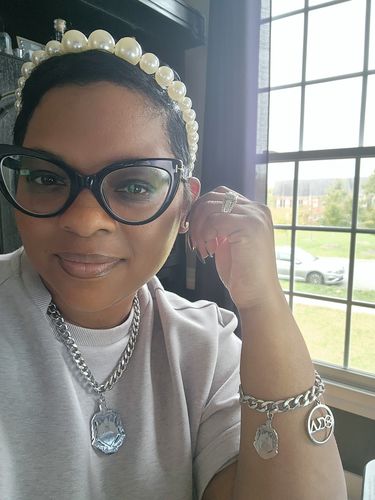 undefined review of Delta Sigma Theta - Crest Necklace image 1 out of 1