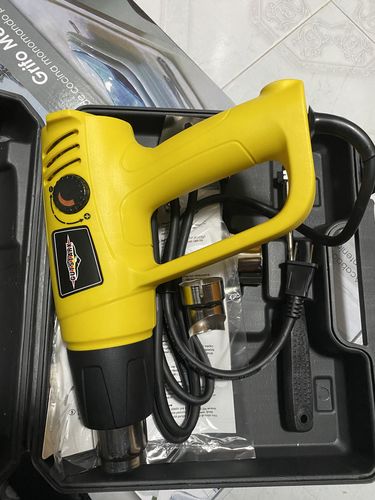Customer photo review of Pistola Calor 1500w Temperatura Regulable 60 A 500° C 8 Pza