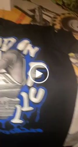 Customer video review of Jordan 5 Racer Blue DopeSkill T-Shirt Paid In Full Graphic