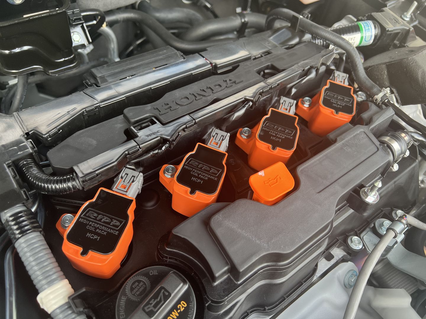 Customer photo review of HONDA HIGH PERFORMANCE COIL PACKS | 2016-20 Honda Civic 2.0L/2.0T and 2015-2019 Honda Fit 1.5L