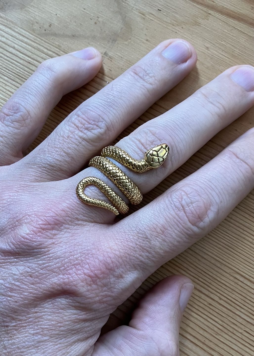 Customer photo review of SERPENT GOLD.