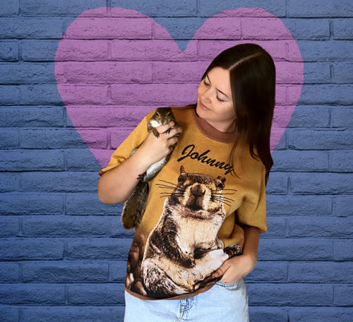 Customer photo review of Full-Body Pet Custom Sweater