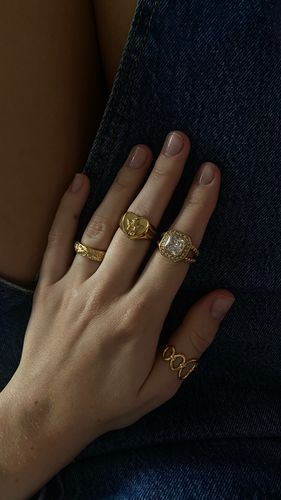 Customer photo review of Sun and Moon Ring