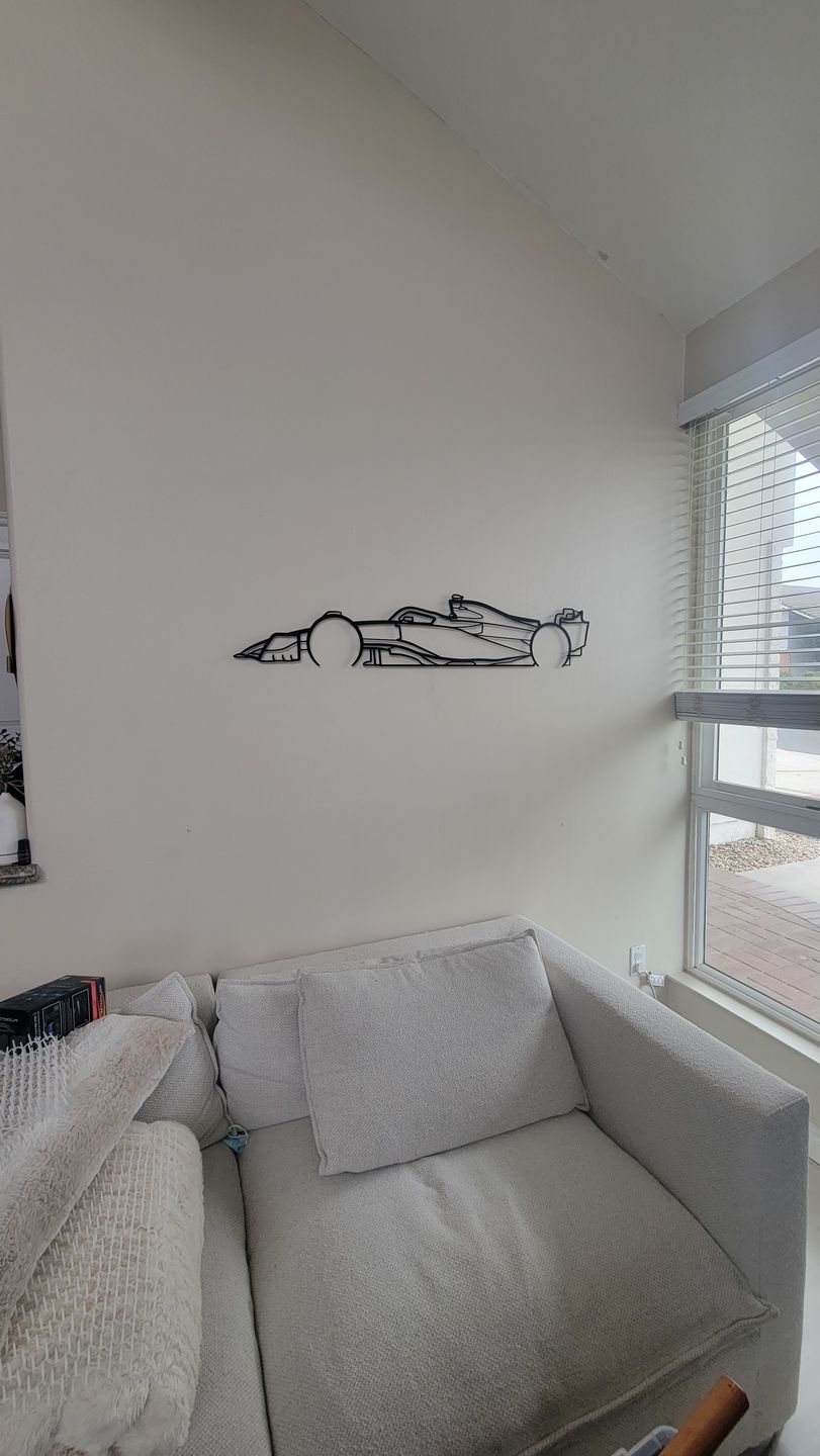 Customer photo review of Formula 1 2022 All Teams Silhouette Metal Wall Art