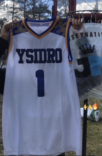 Customer photo review of Mikey Williams San Ysidro High School Jersey