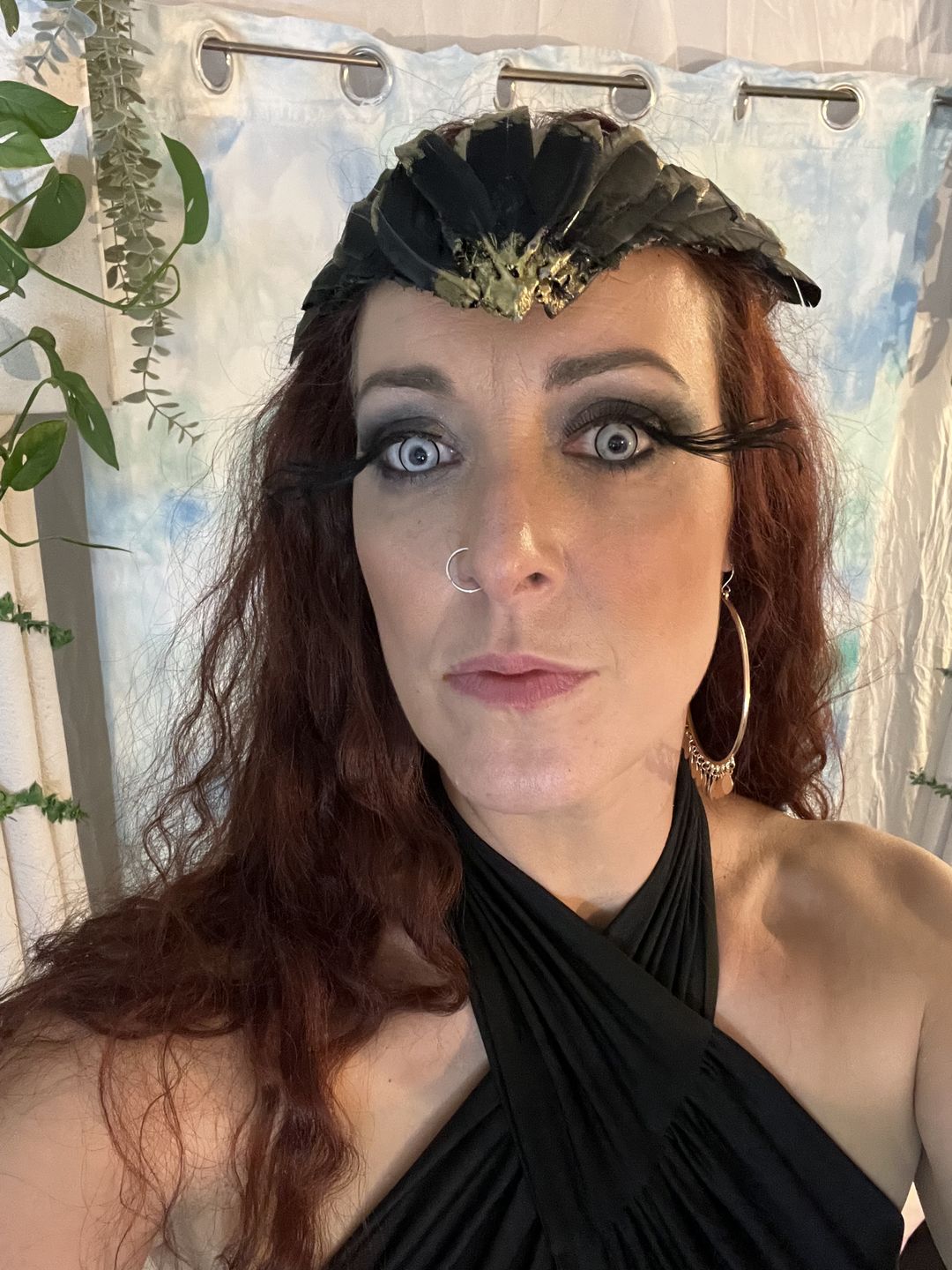 Customer photo review of PRIMAL ® Ghost - Grey Colored Contact lenses