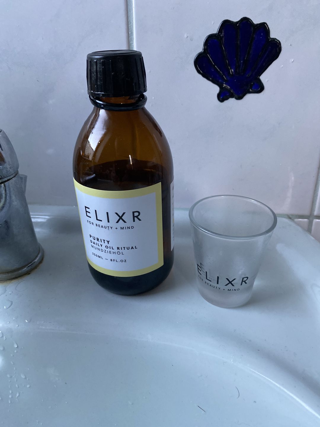 Customer photo review of Dosierbecher zum Ölziehen
