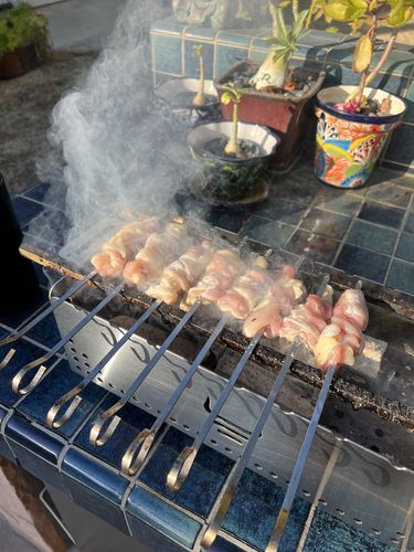 Customer photo review of YAK Skewer Set