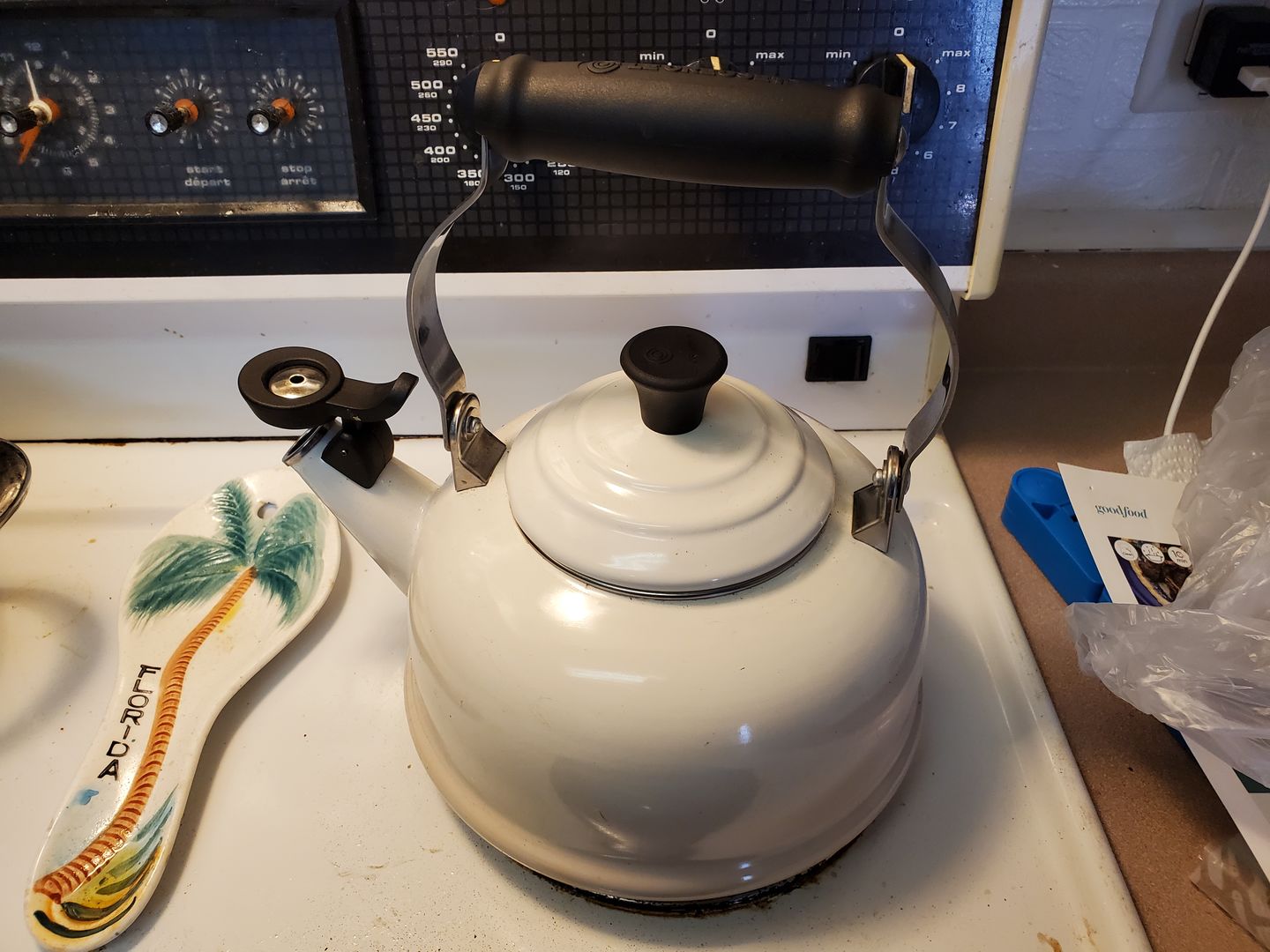 Customer photo review of Le Creuset Whistling Kettle - Classic