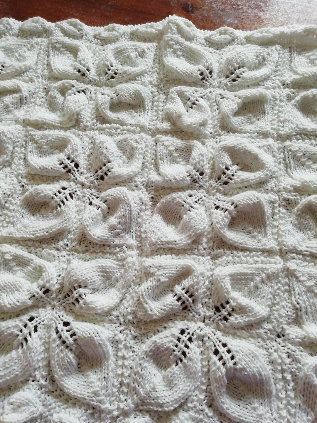 Customer photo review of Heirloom Cotton 8 ply