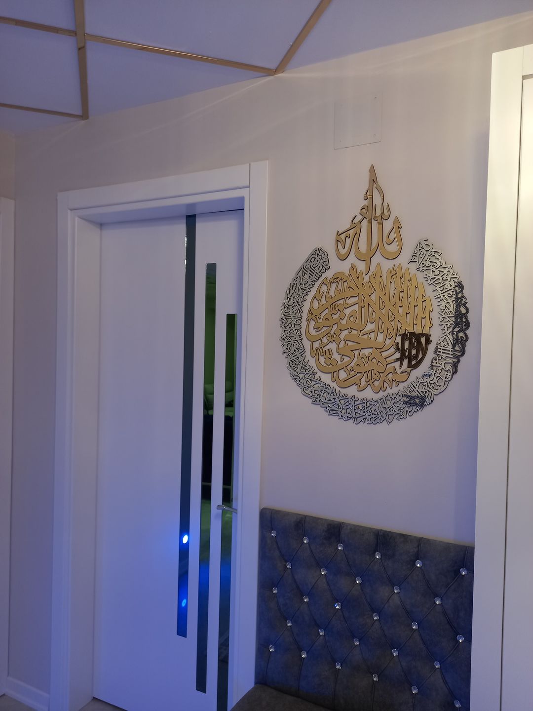 Customer photo review of Ayetel Kursi 4 Parça Akrilik Tablo