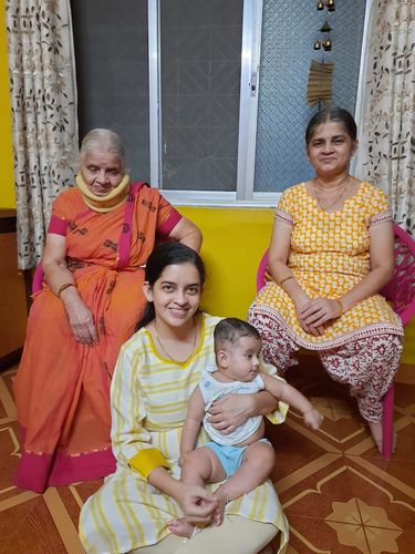 Customer photo review of Yellow Stripes Straight Cut Dress