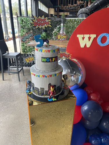 Customer photo review of City Night skylines - Edible Icing Cake Wraps