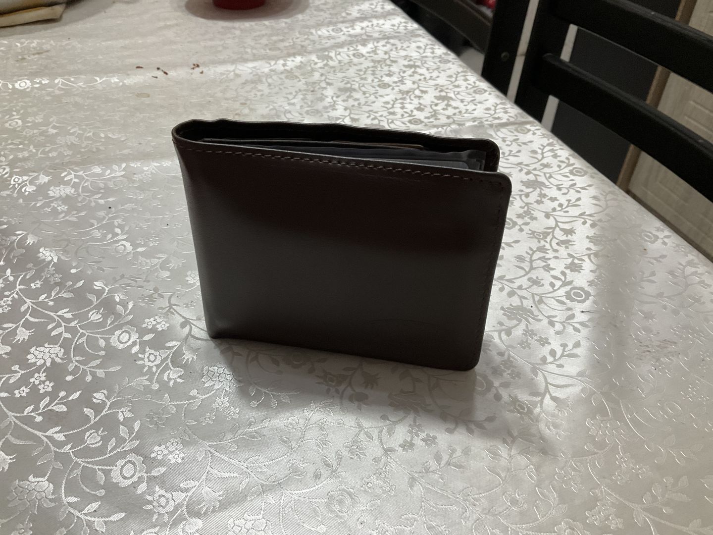 Customer photo review of Leather L-Shape Brown