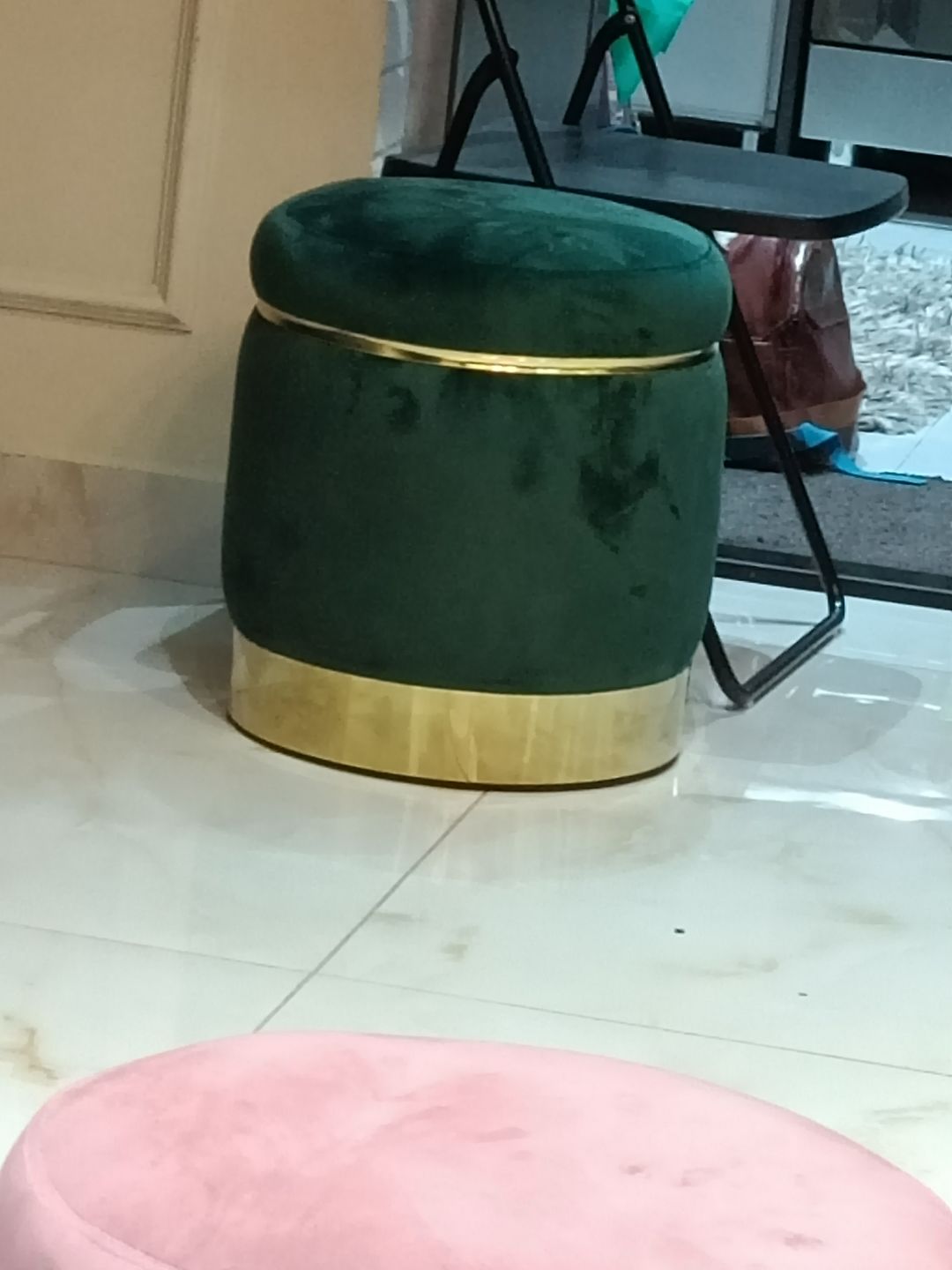 Customer photo review of بوف دائري - أخضر - AC98