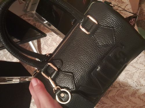 Customer photo review of Borsa Bauletto Eloise (Personalizzabile)