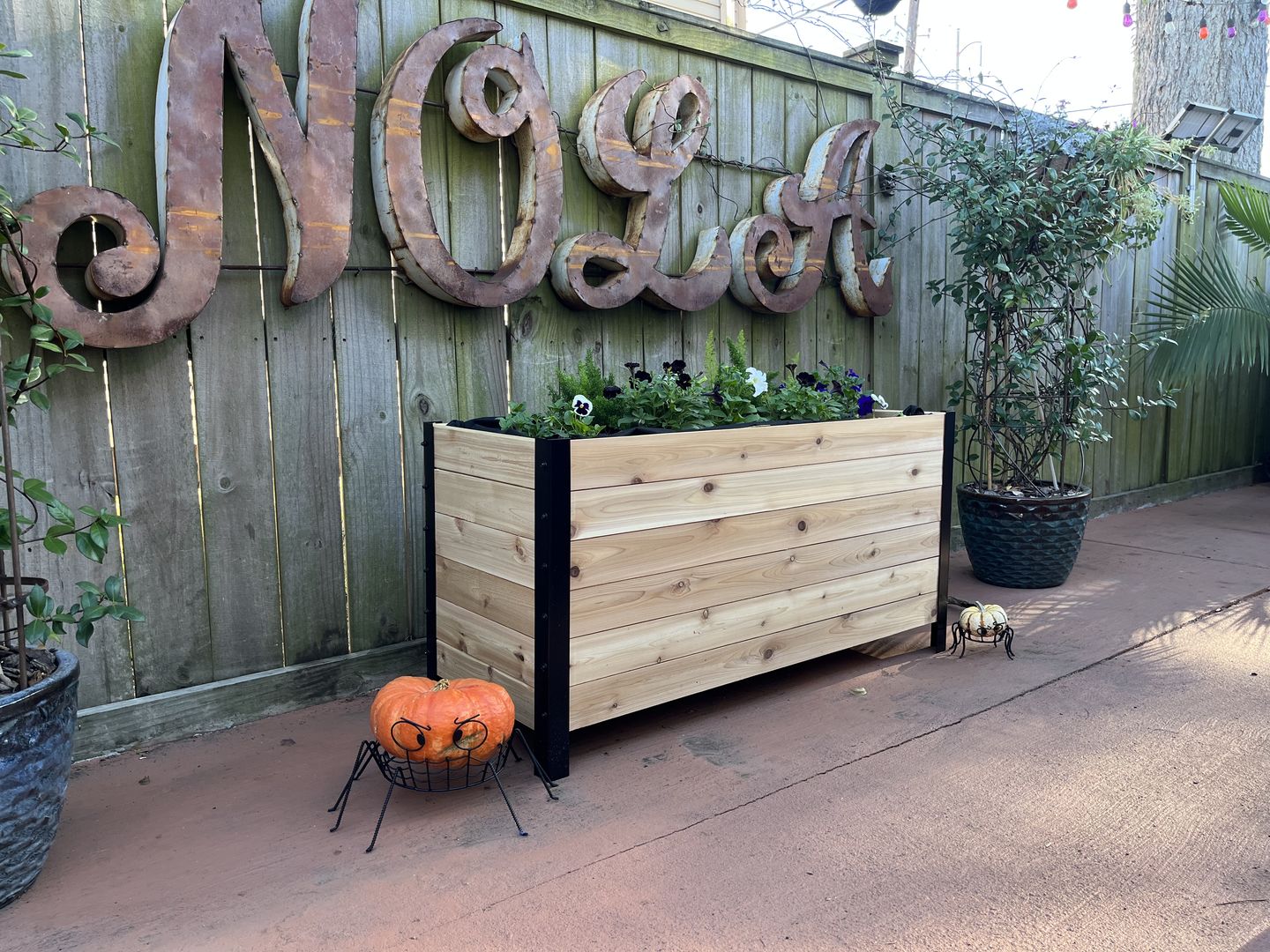 Customer photo review of Planter Box - 46cm x 122cm x 61cm