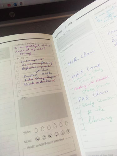 Customer photo review of Life Planner Box Premium