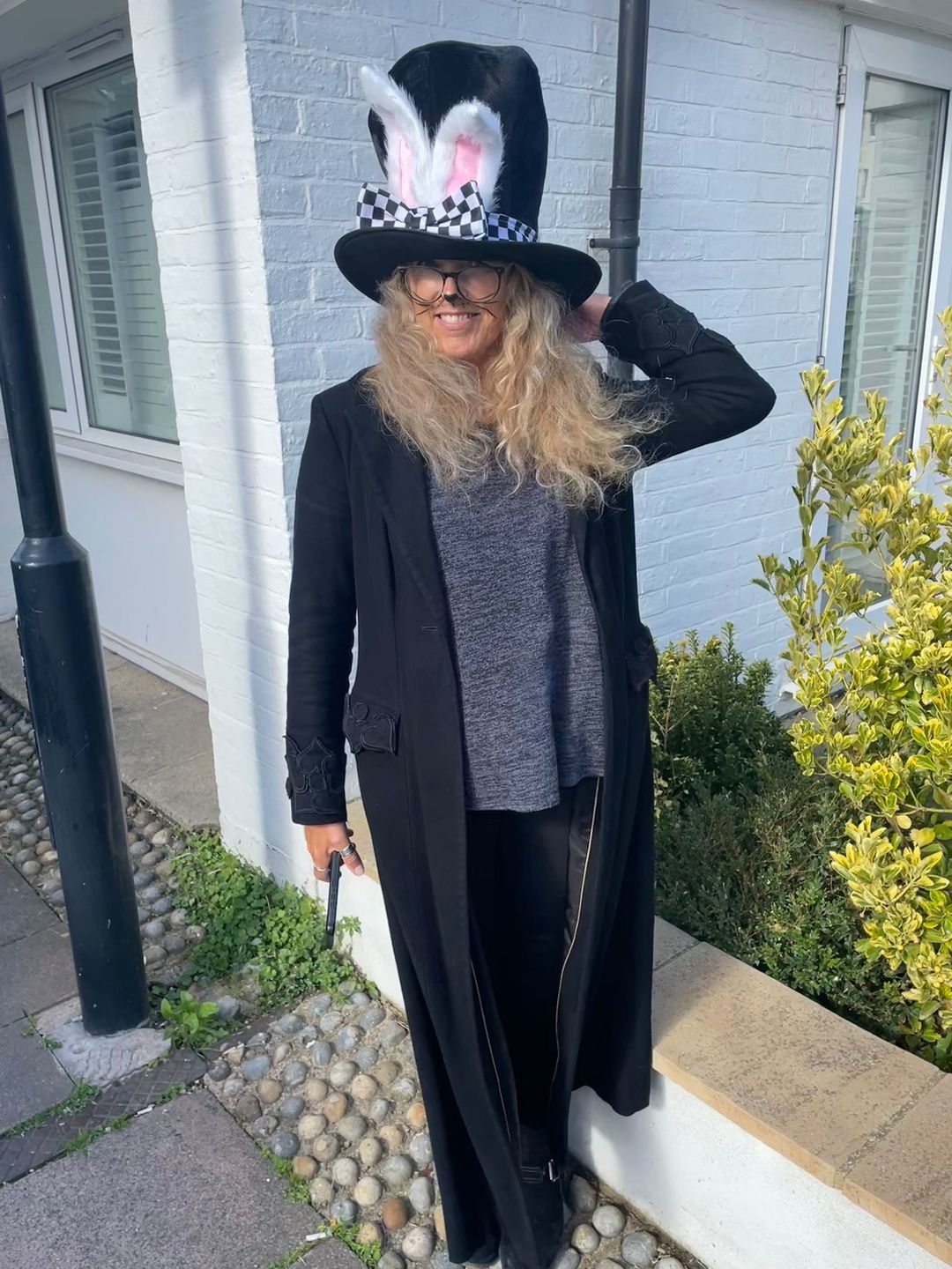 Customer photo review of Tea Party March Hare Top Hat