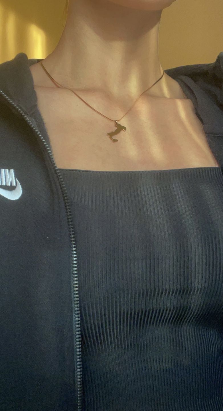 Customer photo review of Nations Kette | 18K vergoldet | Snake Skin
