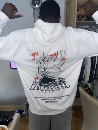 Customer photo review of Naruto - Baryon Mode Hoodie