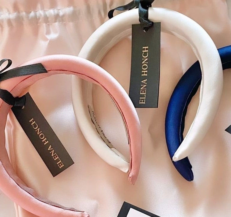 Customer photo review of Headband Sheryl Mustard