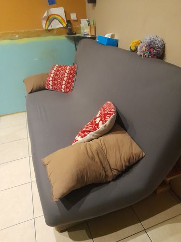 Customer photo review of Gris - Housses Extensibles pour Clic Clac et BZ