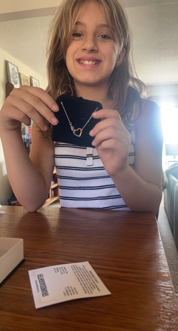 Customer photo review of [ALMOST SOLD OUT] To My Granddaughter - Love Grandma - Beautiful Gift Set - SS117GM