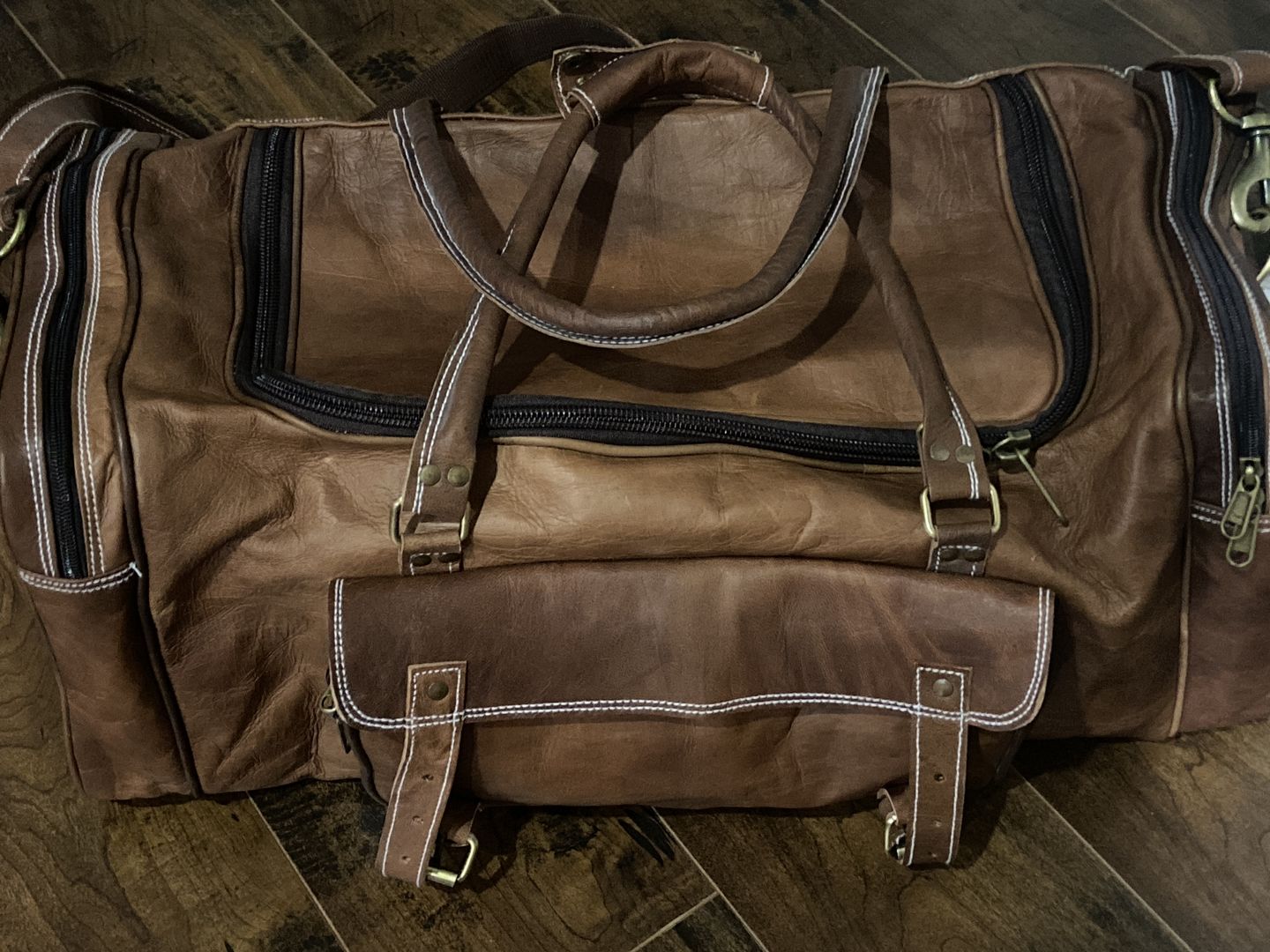 Customer photo review of Traveler Weekender Duffle