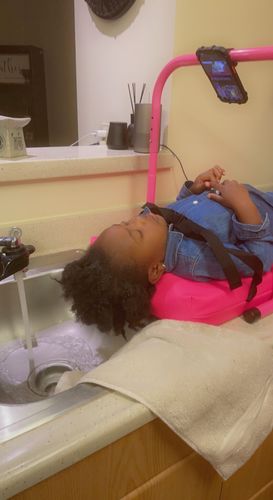 Customer photo review of Shampoo Mat Deluxe