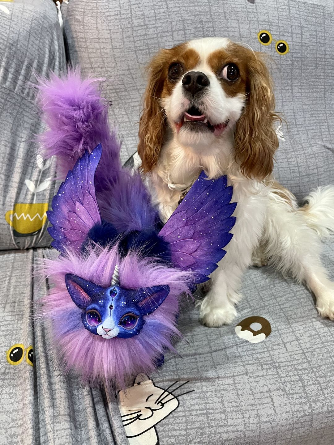 Customer photo review of Space horned fox