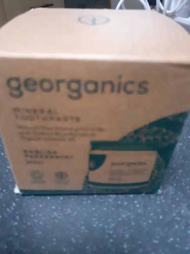 Customer photo review of Mineral Toothpaste - Peppermint