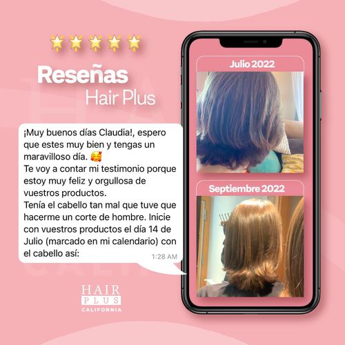 Customer photo review of Ampolla Reestructurante 6 Unidades