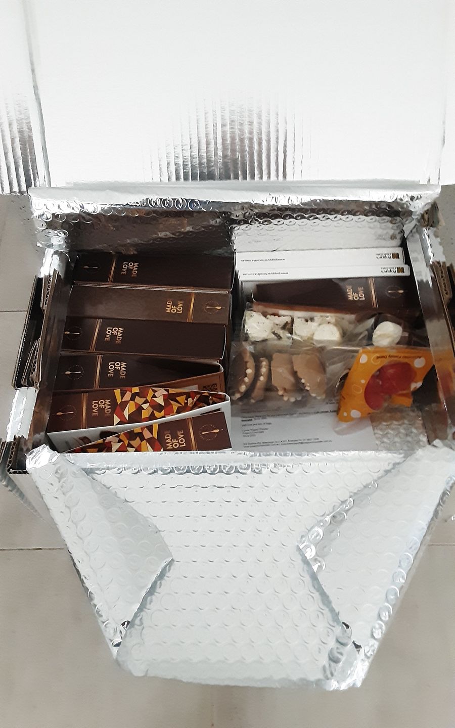 Customer photo review of Secret Stash 🍫