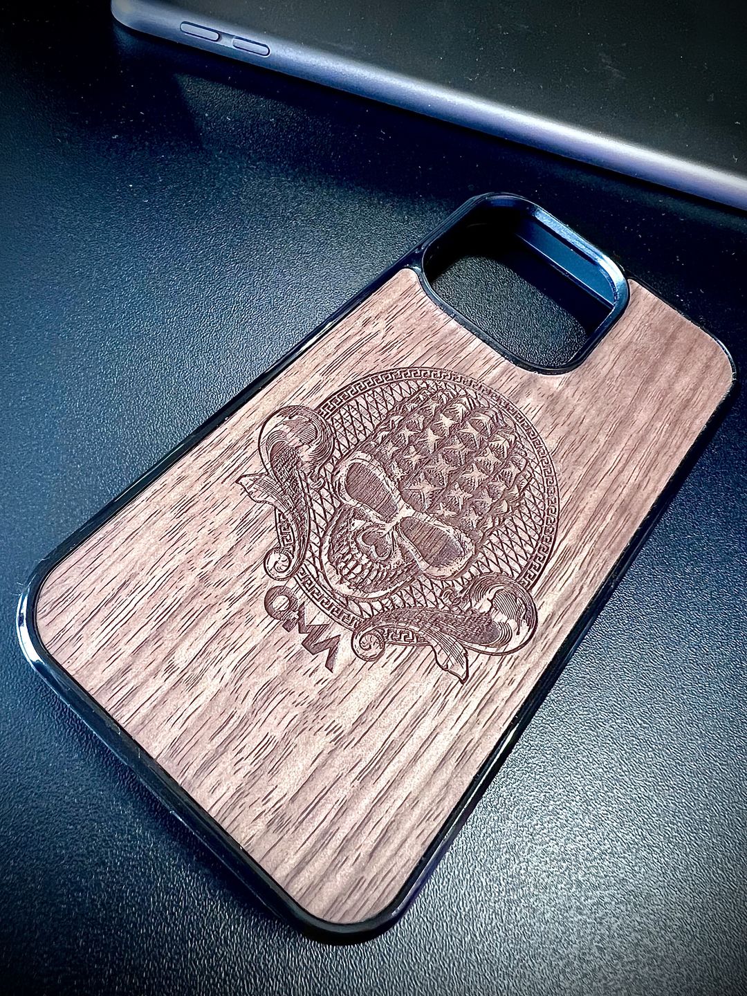 Customer photo review of Custom Logo Design iPhone Case