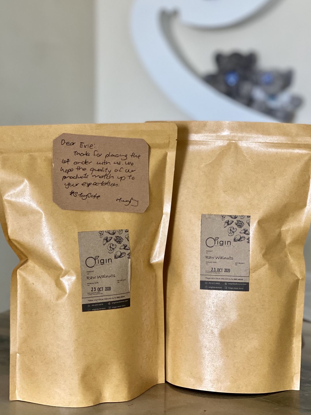 Customer photo review of Raw Walnuts (USA)
