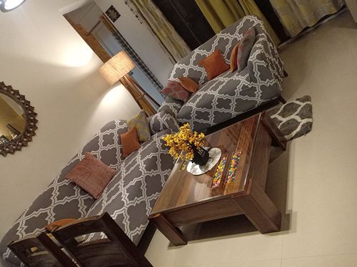 Customer photo review of 50% SALE - Elastic Couch Cover