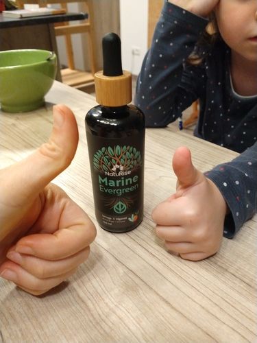 Customer photo review of Omega-3 Algenöl (100ml)