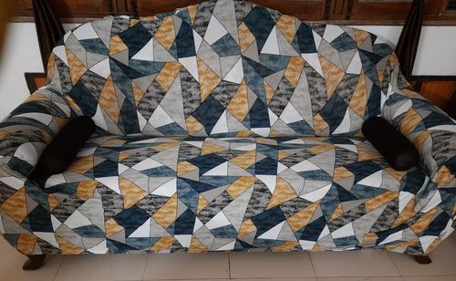 Customer photo review of 50% SALE - Elastic Couch Cover