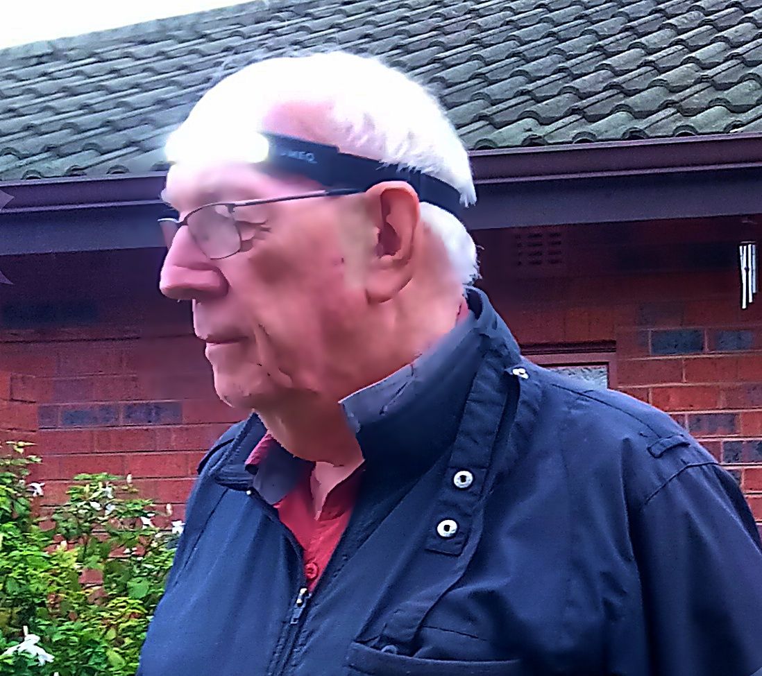 Customer photo review of Lumeo Pro Premium Headlamp SPECIAL OFFER.
