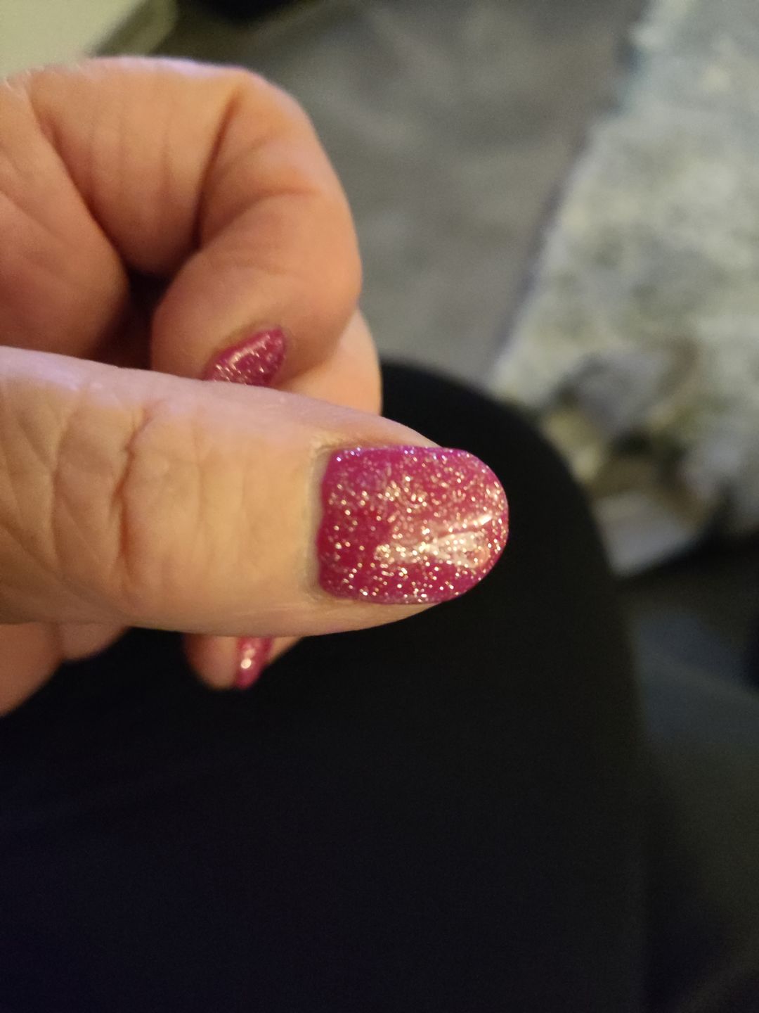 Customer photo review of Semilac Top Coat Flash ON T21 UV Gel Polish 7ml