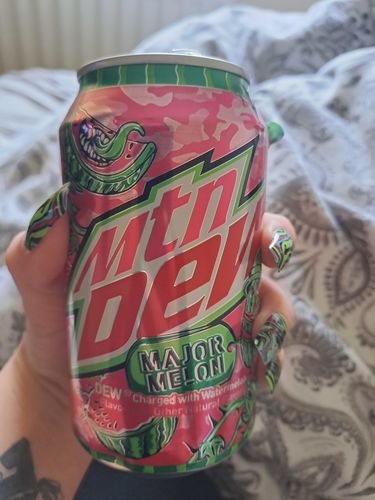 Customer photo review of RARE Mountain Dew Major Melon - 12fl.oz (355ml)