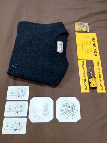 Customer photo review of Thomas Burberry Vintage Sweater (S)