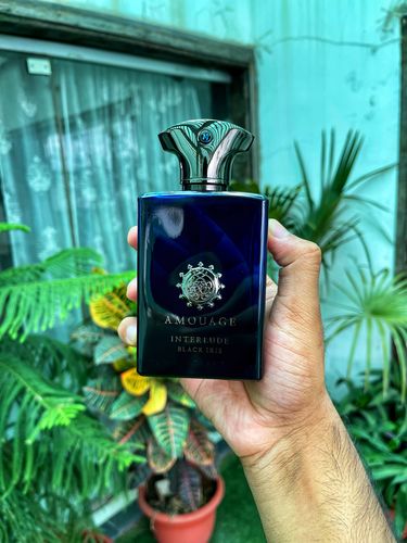 Customer photo review of Amouage Interlude Black Iris Eau De Perfume For Men - 100 ml