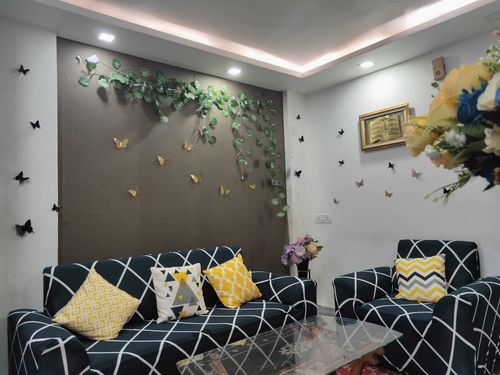 Customer photo review of 50% SALE - Elastic Couch Cover
