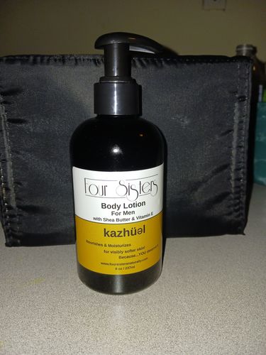 Customer photo review of Men's Body Lotion