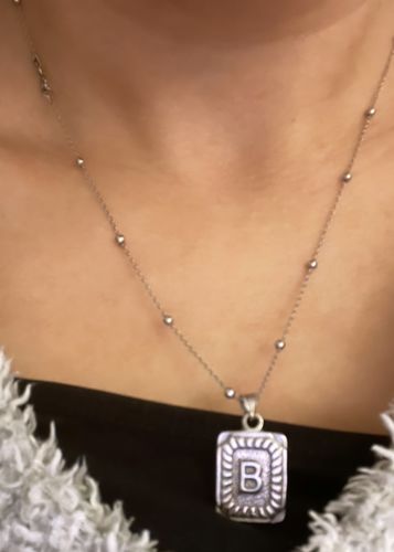 Customer photo review of Buchstabenplatte