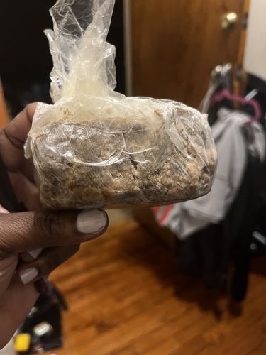 Customer photo review of Raw African Black Soap
