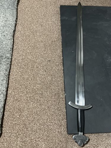 Customer photo review of Three Lobe Viking Sword