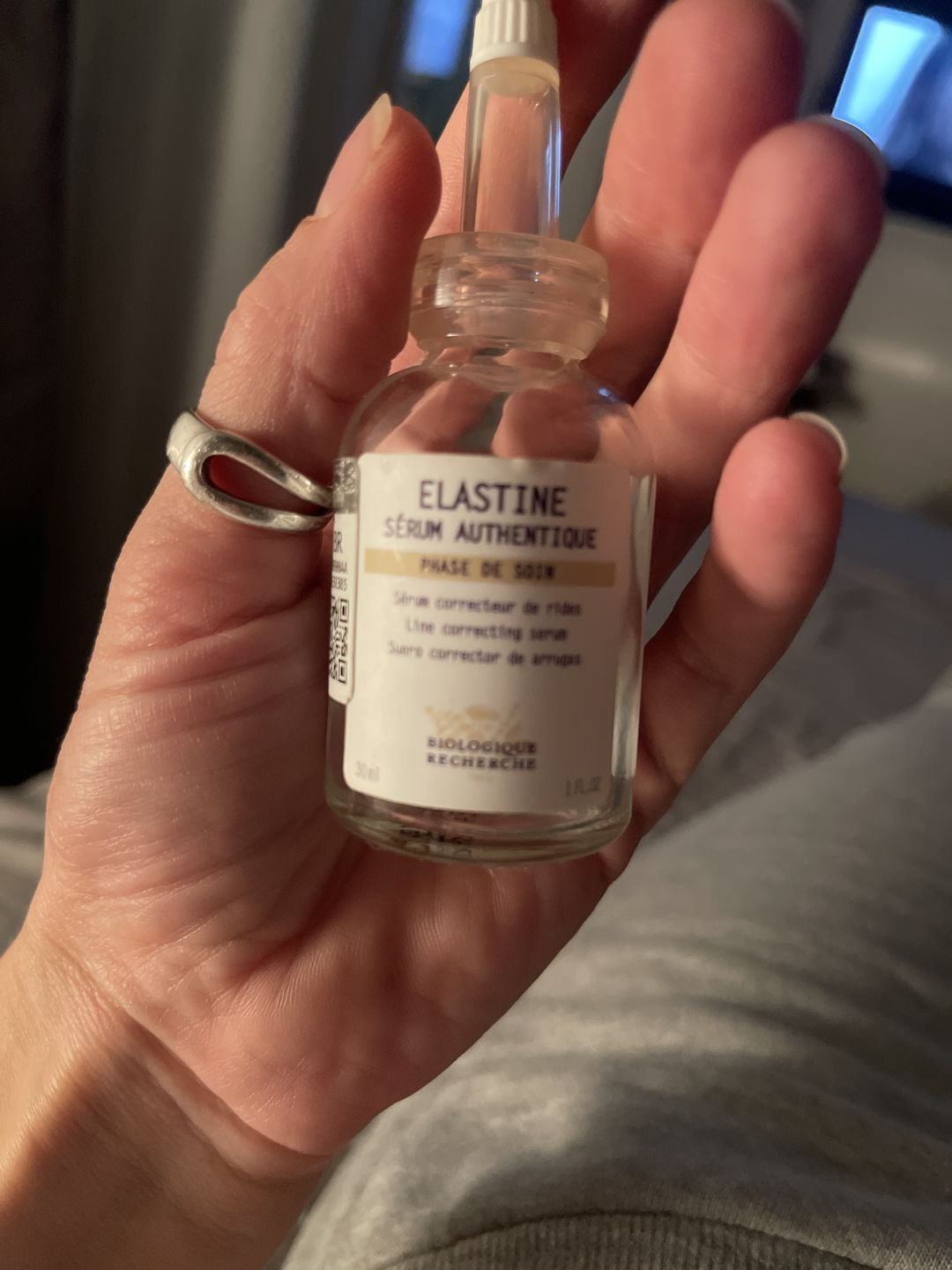 Customer photo review of Sérum Elastine 8 ml Biologique Recherche